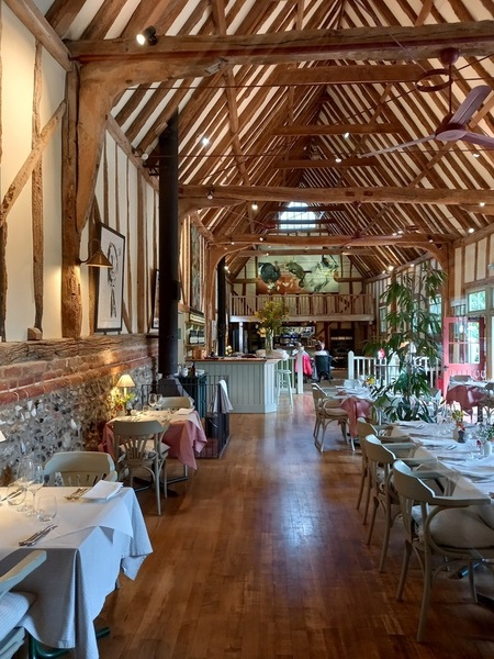 The Leaping Hare Restaurant at Wyken Vineyard