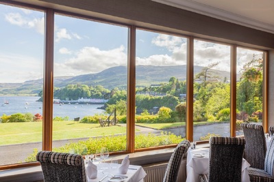 The View Resteraunt at the Cuillin Hills Hotel
