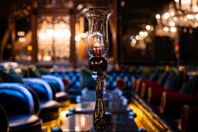 The English Restaurant at the Crazy Bear Beaconsfield Hotel
