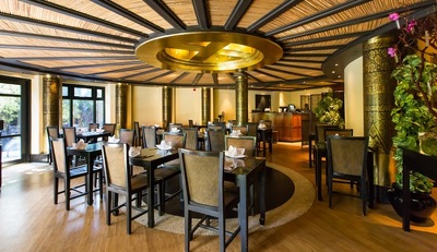 The Zen Garden Restaurant at Careys Manor Hotel