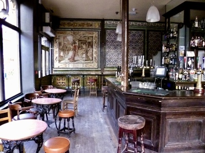 Upstairs at The Ten Bells