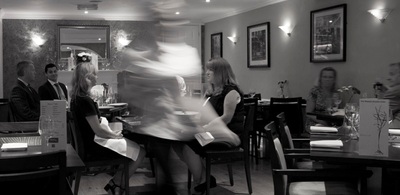 Room To Restaurant at The Wessex Royale Hotel