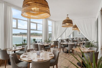 Dune Restaurant at the Fistral Beach Hotel