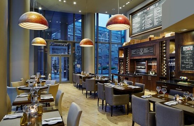Manhattan Grill at the London Marriott West India Quay
