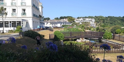 Castle Beach Restaurant at the Falmouth Hotel